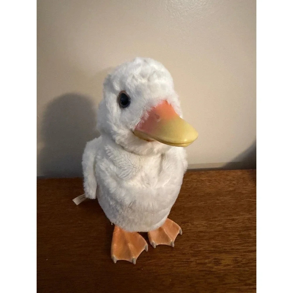 Adorable Hasbro FurReal Friends White Duckling Toy, Animated - Working! 2007